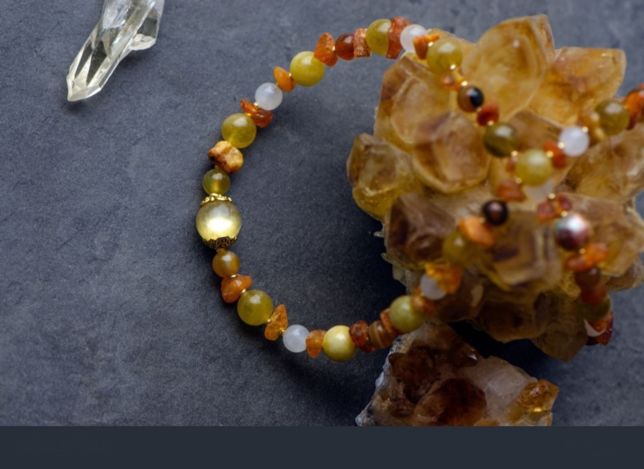 Handcrafted Semi Precious Stone and Pearl Jewellery