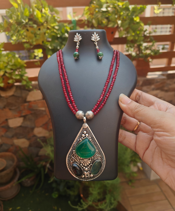 Stone Necklace (ASN/020)