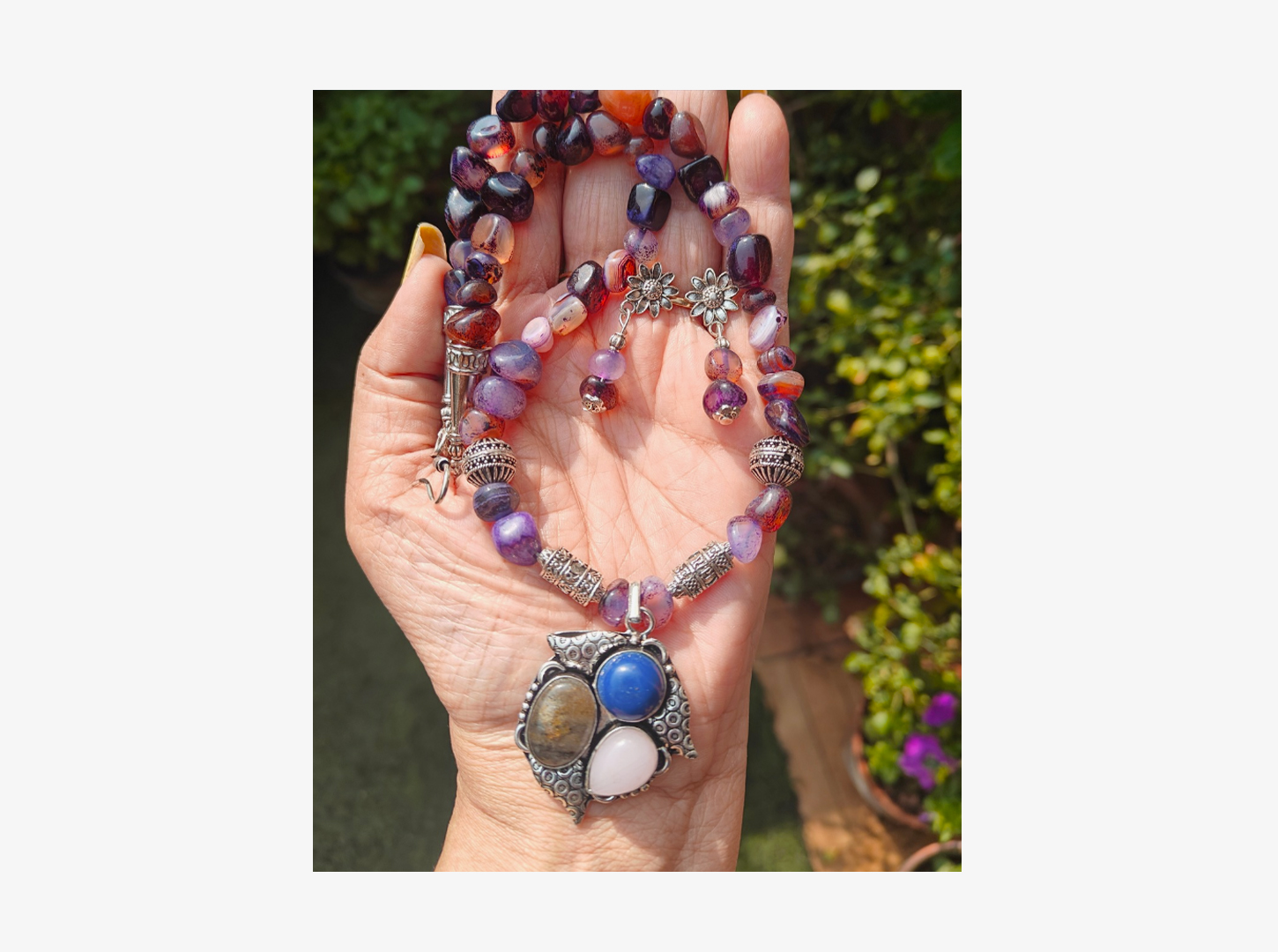 Stone Necklace (ASN/017)